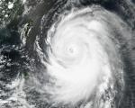 Super typhoon Neoguri seen from space.
