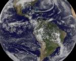 The Earth seen from GOES Satellite on 19 December 2011