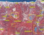 Image of the areas affected by forest fires captured by Alsat-2A (Image: ASAL