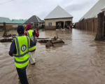 Flooding in Adamawa State, Nigeria, July 2025. At least 23 people died and hundreds were displaced following heavy rains in Yola North and Yola South. Source: BBC News Pidgin, photo via Governor Fintiri/Facebook