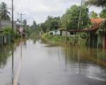 Kelani river during floods in Sri Lanka, May 2017
