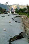 Damage created by the 2005 earthquake in Kashmir, Pakistan