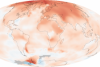 Global mean land-ocean temperature change from 1880 to 2014, relative to the 1951–1980 mean. (Image: NASA/Robert Simmon)