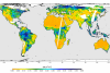 High-resolution global soil moisture map from SMAP (Image: NASA)