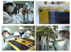 Hokkaido University microsatellite development team, or the launch/operation scene of RISESAT.