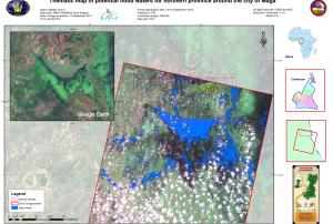 Ukraine supports Cameroon Floods with Sich-2 data