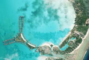 Bora-Bora captured by Astrium's Pleiades in 2012