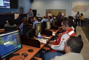 Previous simulation in Honduras in June 2014