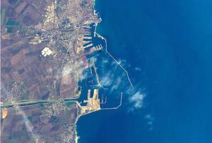 Constanta, Romania seen from space