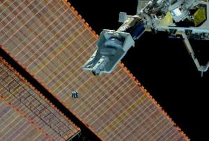 The ISS and the Japanese Experiment Module (Kibo). Image: NASA/JAXA