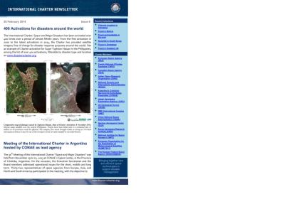 International Charter: New newsletter published
