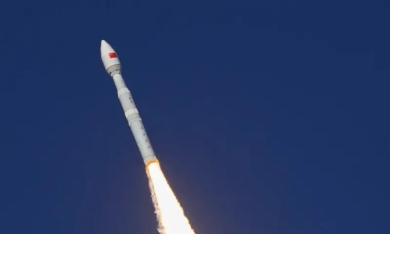 Suparco launches HS-1 satellite from a Chinese launch centre on Oct. 19, (c) Suparco