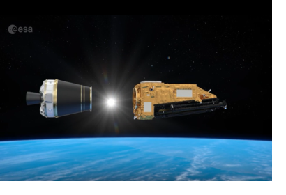 BIomass separates from Vega-C, (c) esa