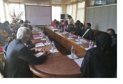 Meeting at the Department of Civil Protection.