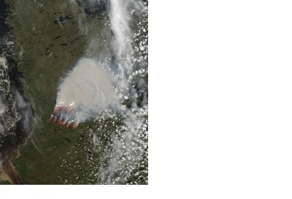 QUEBEC NASA MODIS image, 19 June 2013